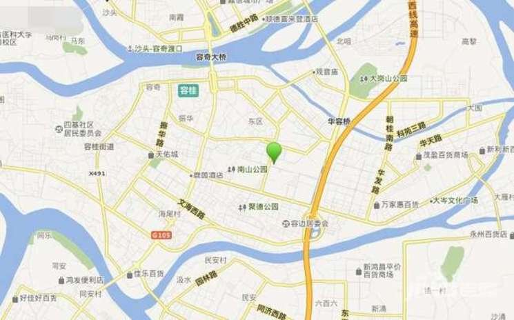 顺德城光荟景位置交通图