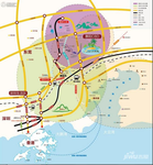碧桂园山河城位置交通图图片