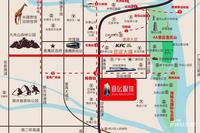 碧桂园寓见亚运城位置交通图图片