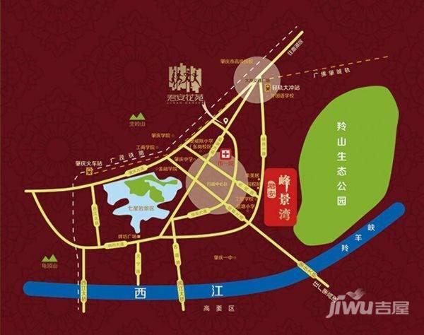 君安峰景湾位置交通图