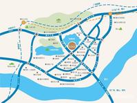 信荣海逸半岛别墅位置交通图图片