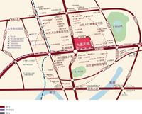 大唐天城位置交通图图片