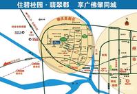 大旺碧桂园位置交通图图片