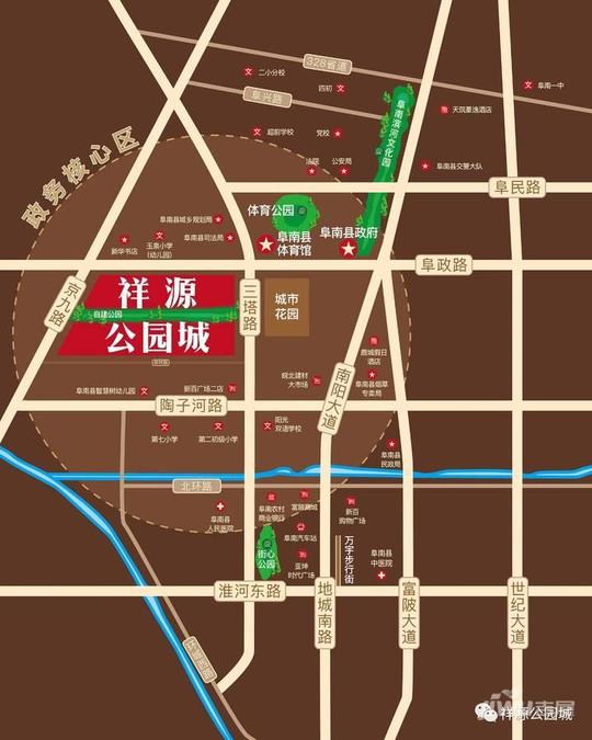祥源公园城位置交通图图片