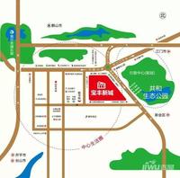 宝丰新城位置交通图图片