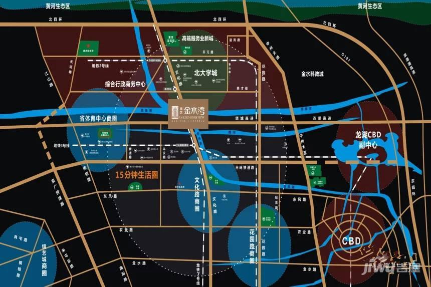 锦艺金水湾位置交通图