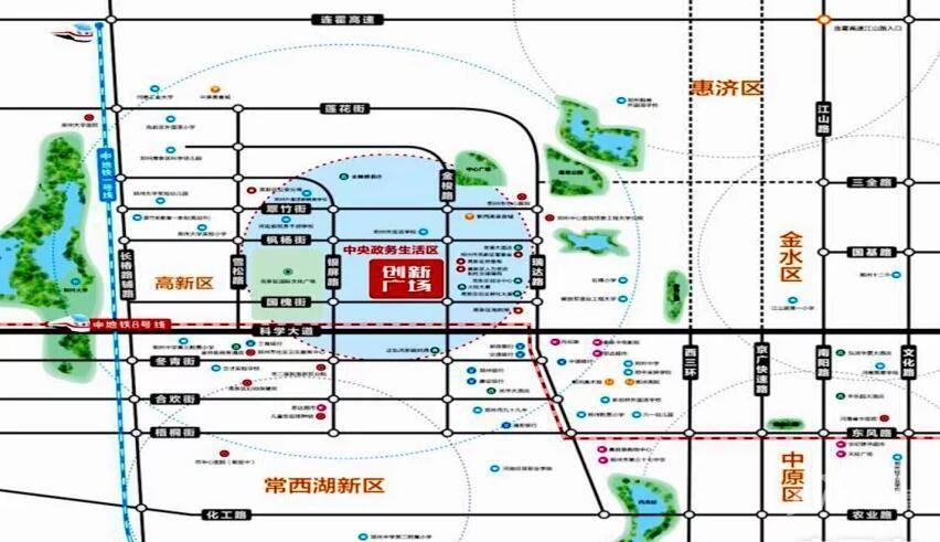 创新广场配套图图片