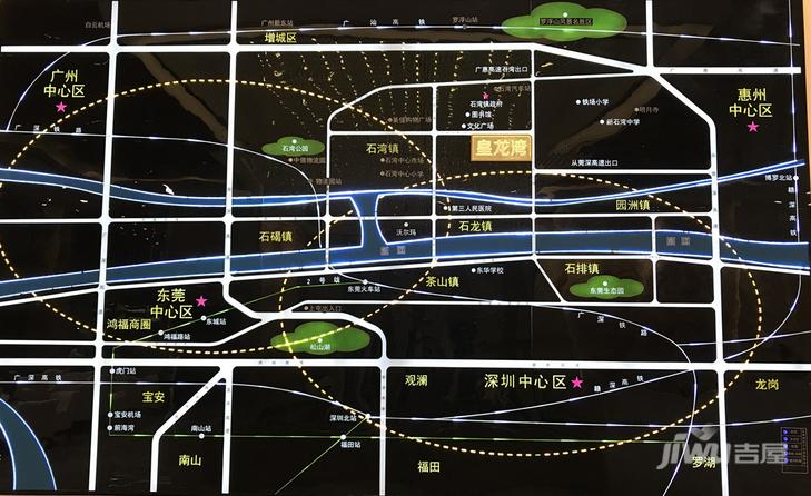 皇龙湾花园位置交通图图片