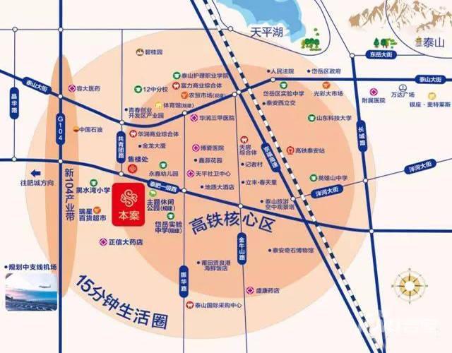 源兴锦城位置交通图