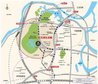 蓝光雍和园位置交通图图片