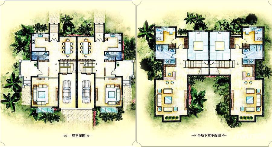 美洲故事5室5厅4卫363.2㎡户型图