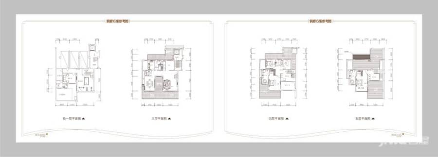 建发汇金国际普通住宅368㎡户型图