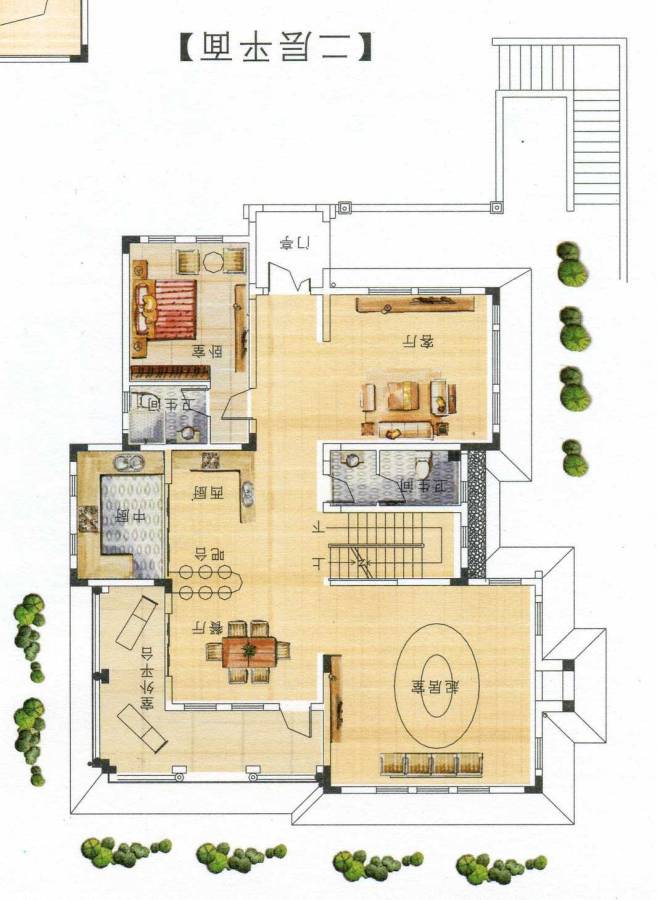 好望谷普通住宅177.2㎡户型图