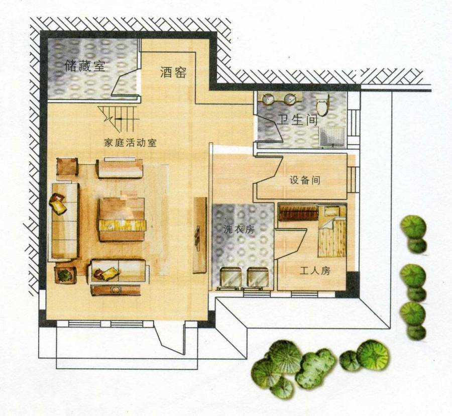 好望谷普通住宅62.7㎡户型图