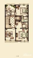 贊成良著3室0廳1衛400㎡戶型圖