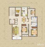 西墅锦园4室2厅2卫137.5㎡户型图