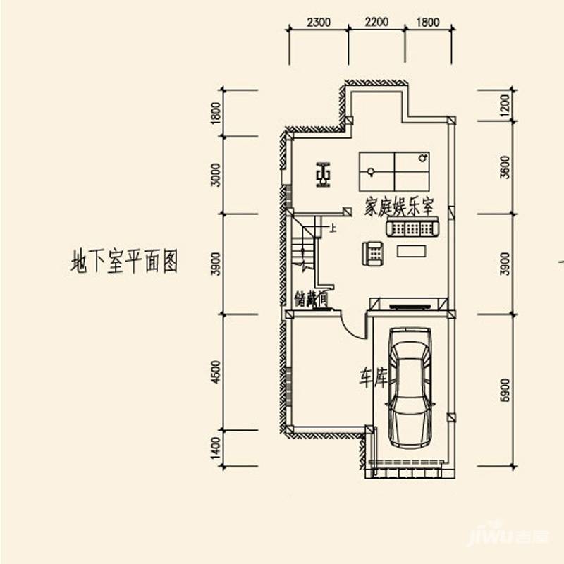 山水英伦庄园4室2厅3卫290㎡户型图