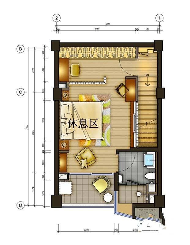 原筑壹号普通住宅81㎡户型图