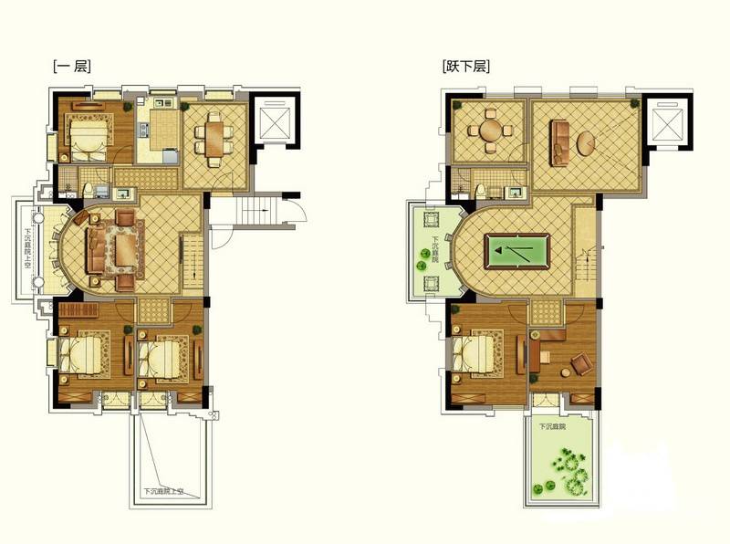 郡原九衡公寓6室3厅2卫169㎡户型图