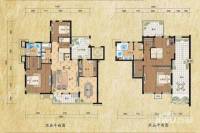 新湖香格里拉5室2厅3卫237.6㎡户型图