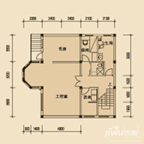 青山湖81号2室0厅1卫409.4㎡户型图