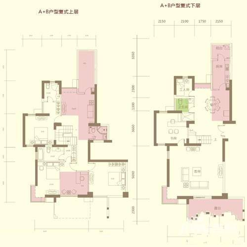 金山碧海4室0厅0卫171.7㎡户型图