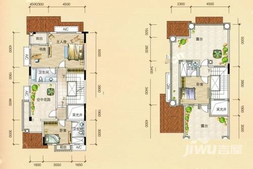 汇景东方普通住宅275㎡户型图