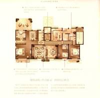 华润置地橡树湾普通住宅220㎡户型图