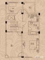 金荣盛景濠庭2室0厅1卫68.5㎡户型图