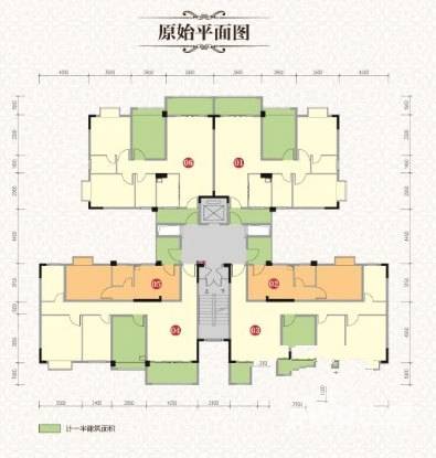 御璟上院3室2厅2卫118㎡户型图