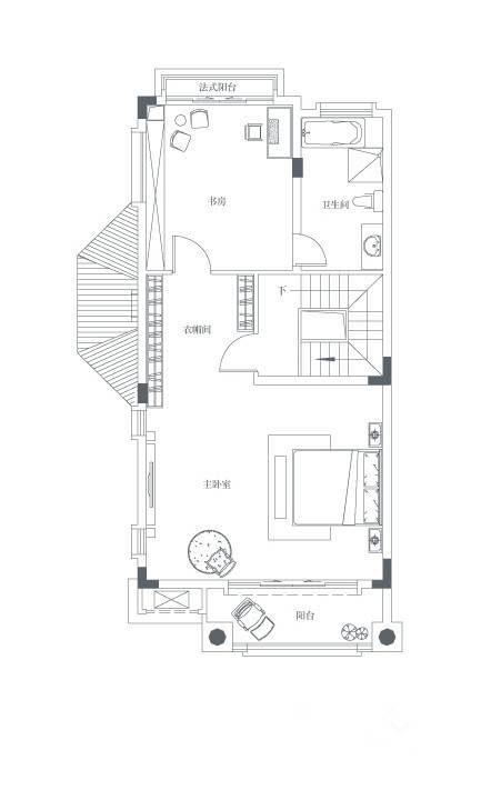 佳兆业水岸新都4室2厅1卫299.2㎡户型图