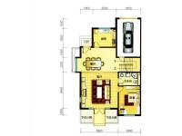 园墅普通住宅357.1㎡户型图