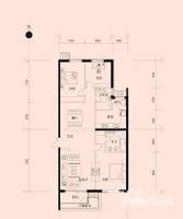北京华侨城3室2厅1卫169.2㎡户型图
