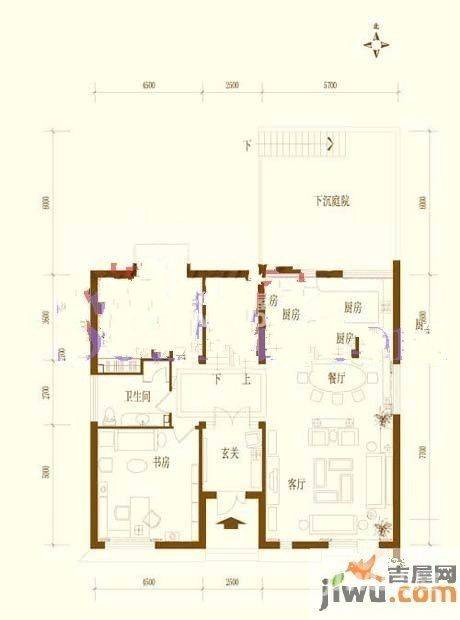 碧水庄园A区普通住宅150.1㎡户型图