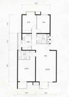 玺萌公馆2室2厅2卫130㎡户型图