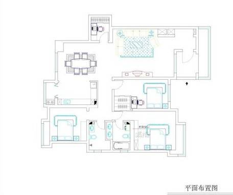 金泰假日花城商铺
                                                            3房2厅1卫
