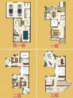 鹿鼎国际红酒城5室2厅4卫236.2㎡户型图