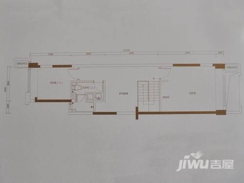 金地名峰4室2厅2卫89㎡户型图