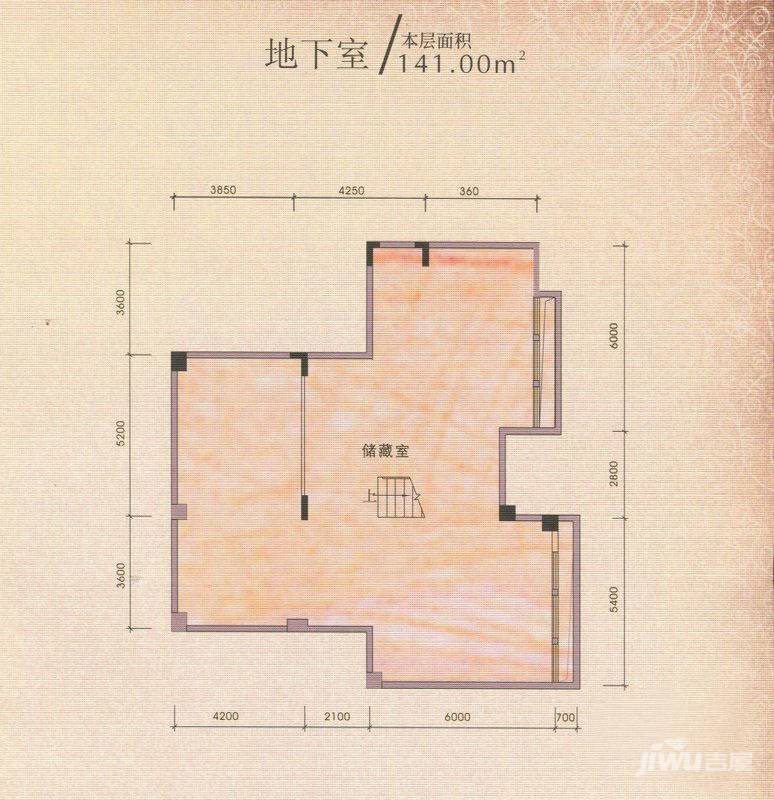 盘龙湾普通住宅141㎡户型图