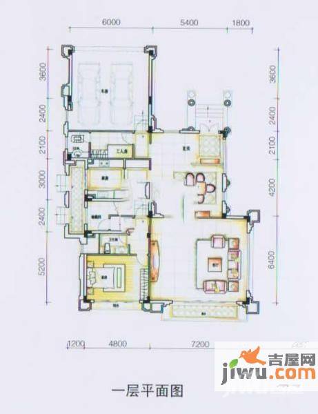 锦绣海湾城7室2厅6卫443.2㎡户型图