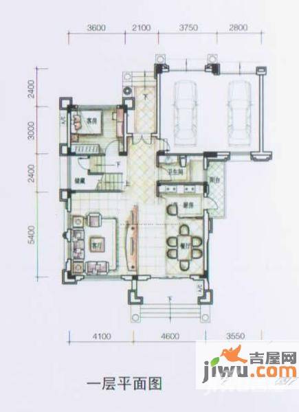 锦绣海湾城6室2厅4卫294.2㎡户型图