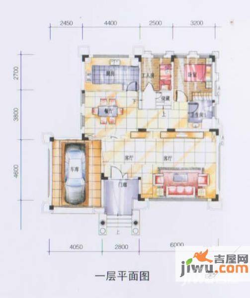 锦绣海湾城6室2厅5卫300.9㎡户型图