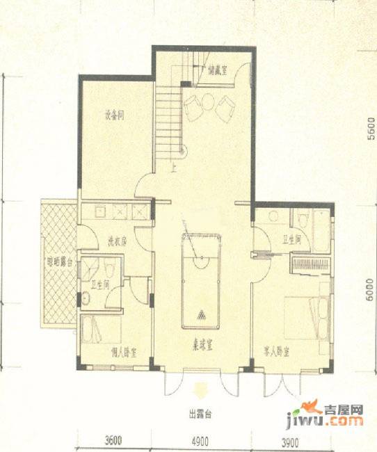 山水庄园3室0厅0卫300㎡户型图