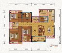 盛源学府名城5室2厅3卫121㎡户型图