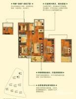 中海国际社区3室2厅2卫126㎡户型图