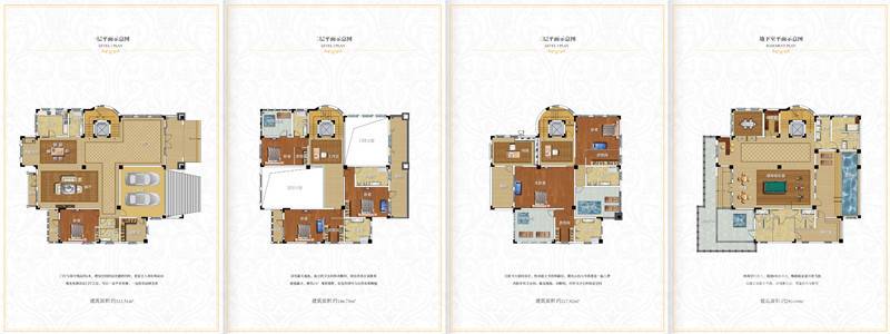 龙熙温泉庄园普通住宅1011.2㎡户型图