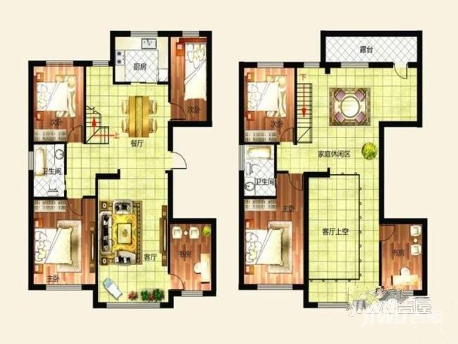 万容广场7室3厅2卫247㎡户型图