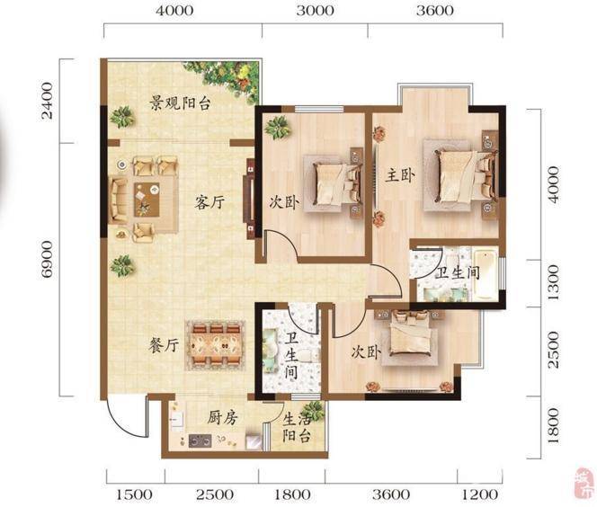 润翔星光城户型图