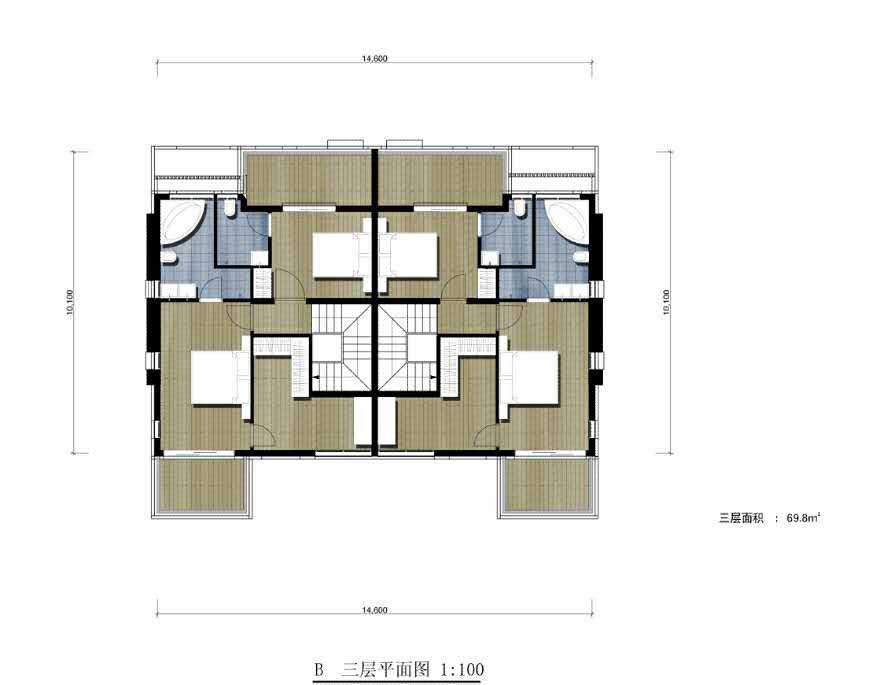 信基颐和湾别墅-独栋219.1㎡户型图