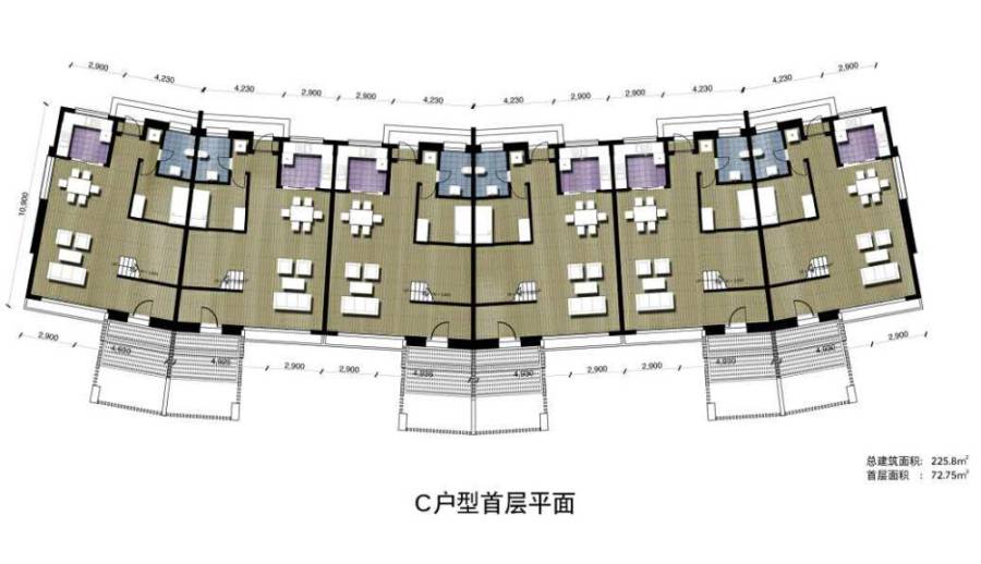 信基颐和湾别墅-独栋225㎡户型图